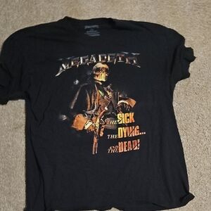 Megadeath Band Tee 2022